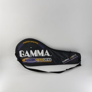 Gamma Power Groove Tennis Racket Cover Carrier Bag With Shoulder Strap 26 XL
